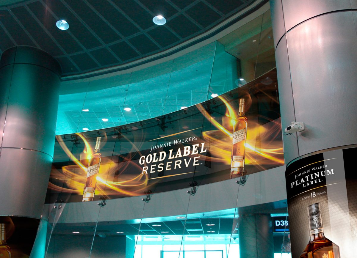 Johnnie Walker Platinum-Gold MIA airport